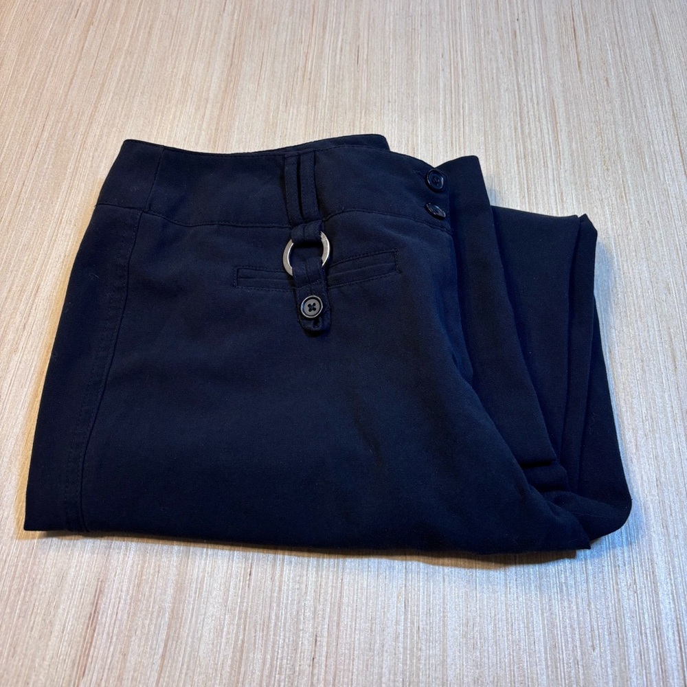 New Directions Black/Charcoal Trousers - Picture 10 of 10